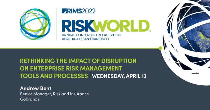 Sample banner for RISKWORLD speakers