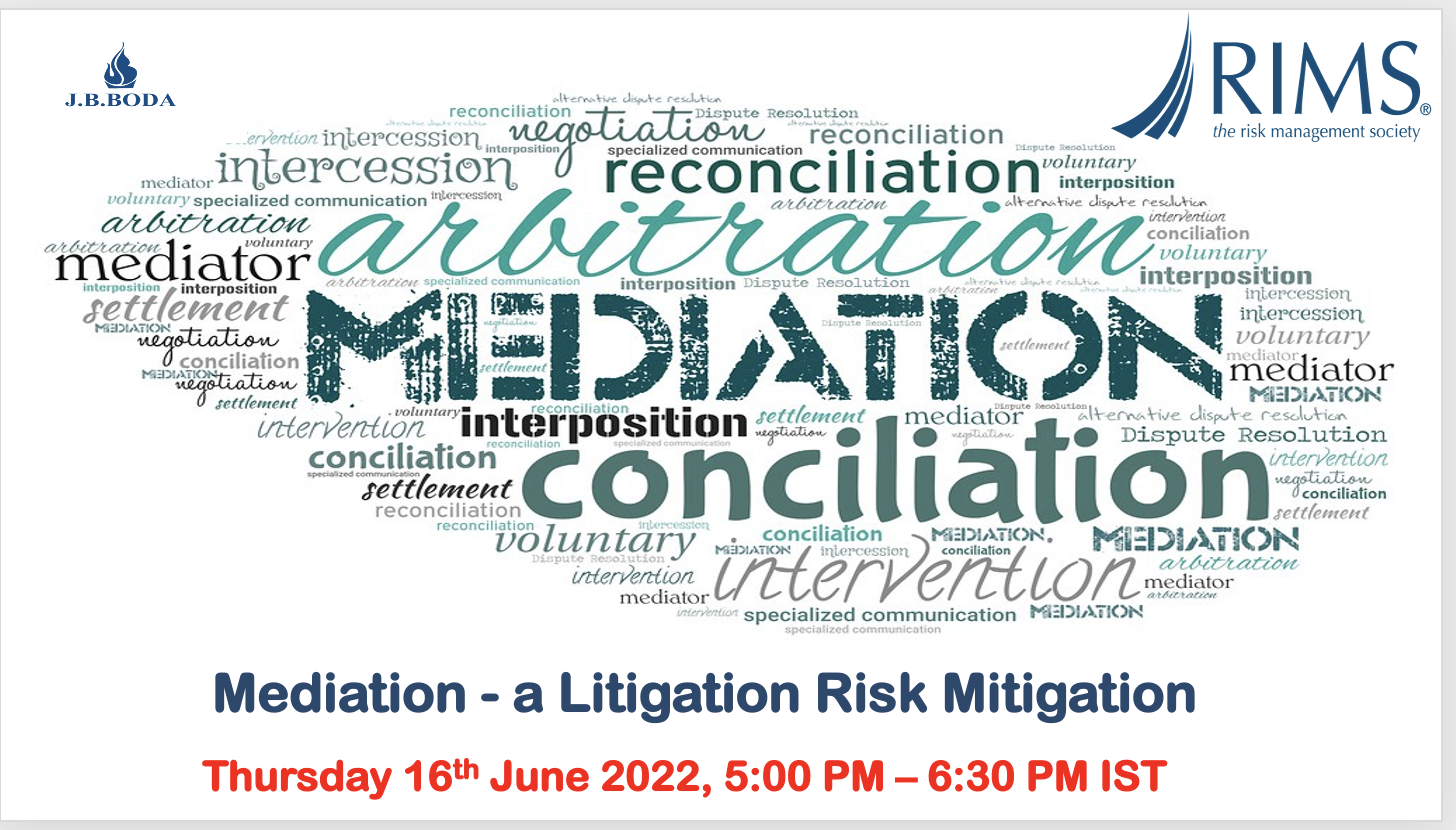 JB Boda - June 16, 2022 - Mediation webinar