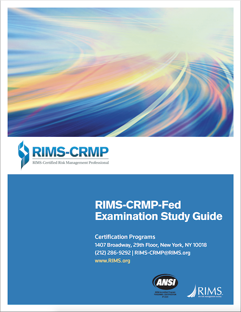 RIMS-CRMP-FED Study Guide Cover RIMS-CRMP-FED Study Guide Cover