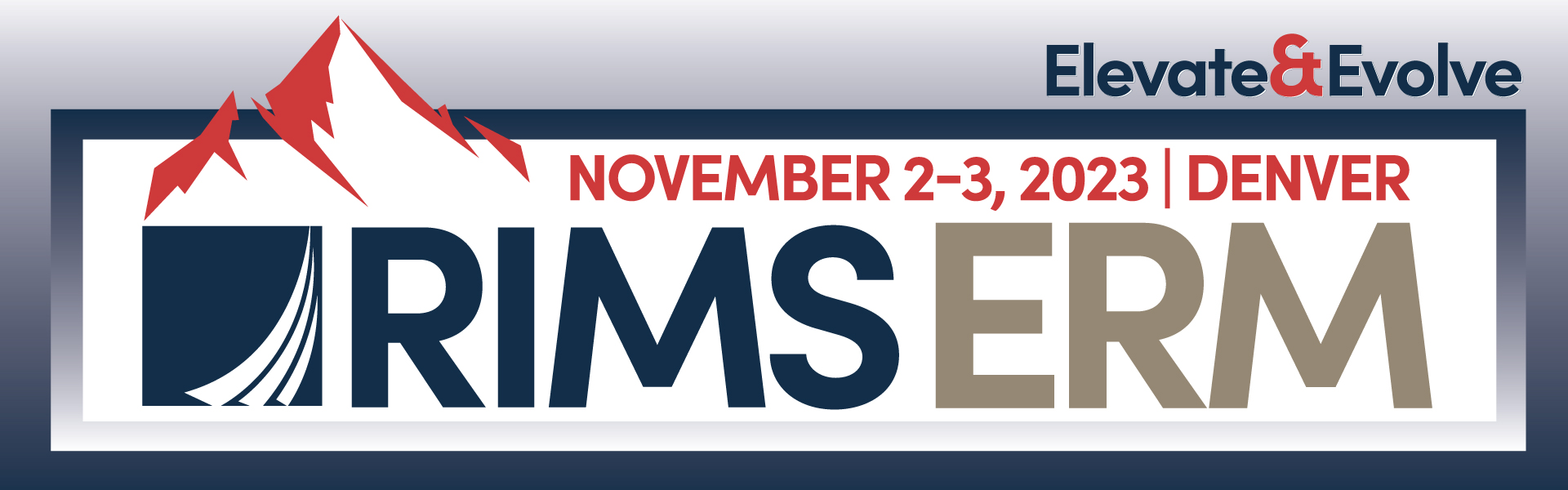 RIMS ERM | November 2–3, 2023 | Denver