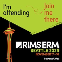 I'm attending RIMS ERM Conference 2025. Join me there.