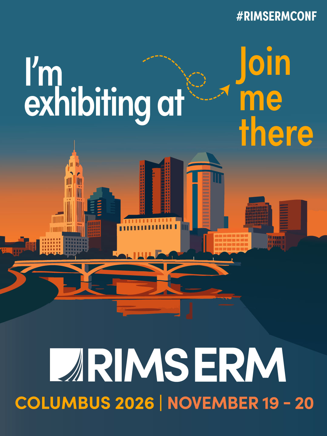 I'm exhibiting at RIMS ERM Conference 2026