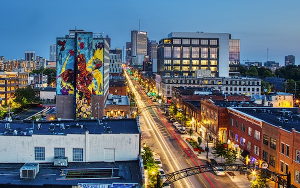 Short North Arts District in Columbus