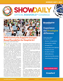 RISKWORLD Show Daily, May 1