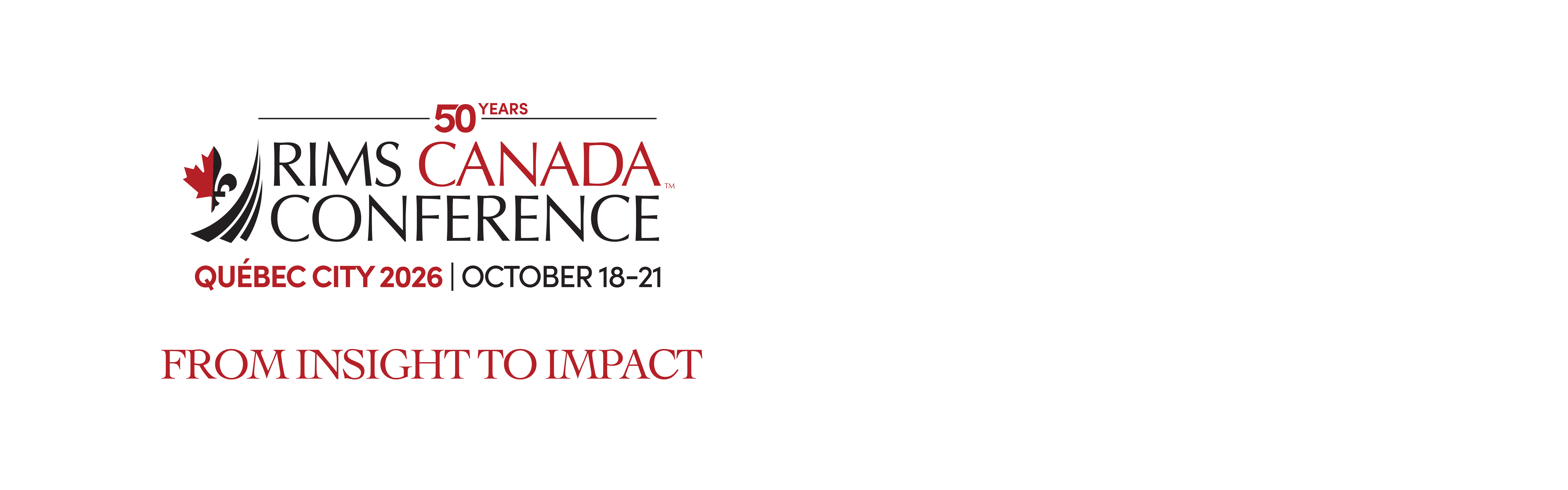 RIMS Canada Conference | Québec City 2026 | October 18-21